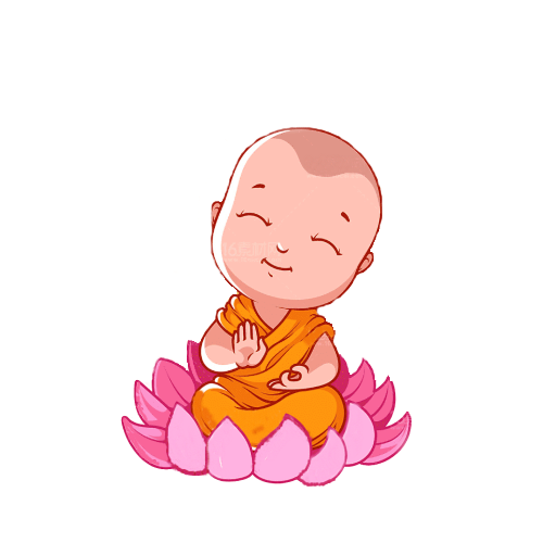 png transparent buddhism cartoon bhikkhu buddhas birthday children s cartoon characters material buddhism love cartoon character culture removebg preview 1 1 - 5 Curiosidades sobre a Lei da Atração